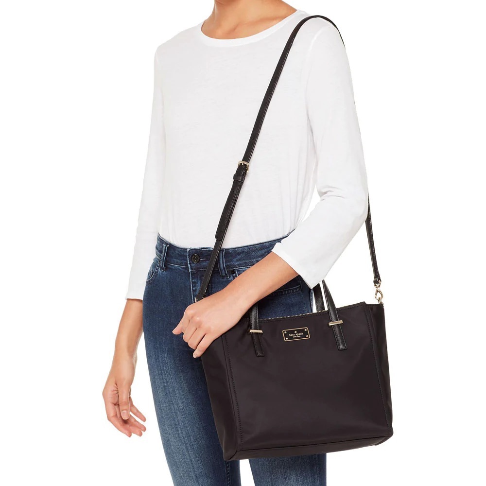 Kate Spade Black Nylon Wilson Road Bag